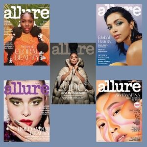 Allure Magazine Collection | 5 Issues 2021–2022 | Janet Jackson & More